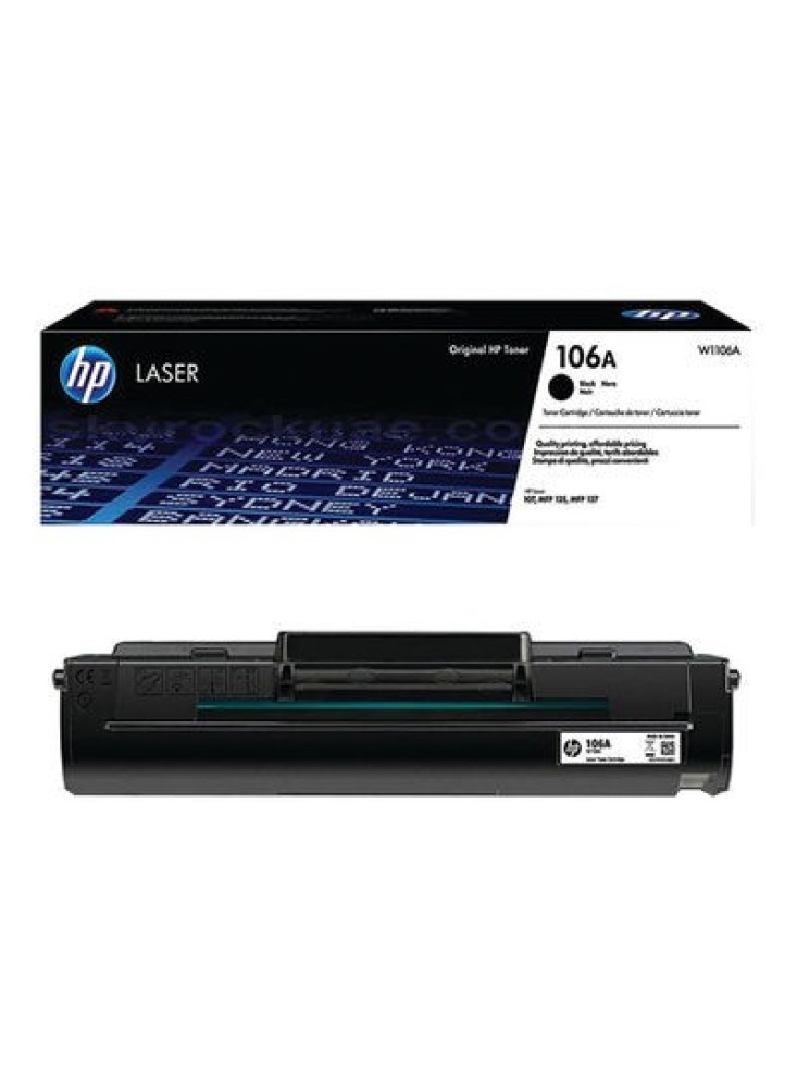 HP 106A (W1106A) Digital laser toner cartridge in black