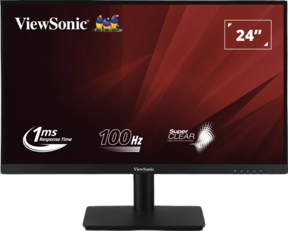 ViewSonic 24” Full HD Monitor with Dual 2W speakers  VA2406-MH