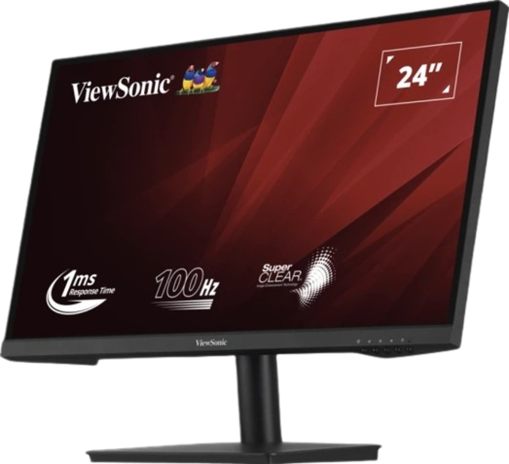 ViewSonic 24” Full HD Monitor with Dual 2W speakers  VA2406-MH