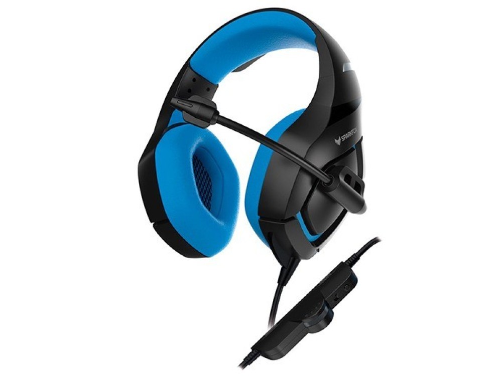 Gaming headphones SPARKFOX K1 Stereo Headset Blue