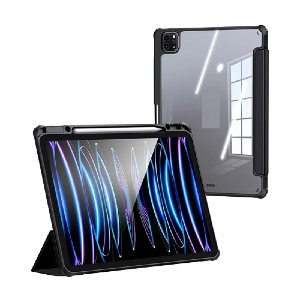 USAMS Smart case for iPad Pro 12.9 ( gen. 3, 4, 5, 6 ) Black slot for pen