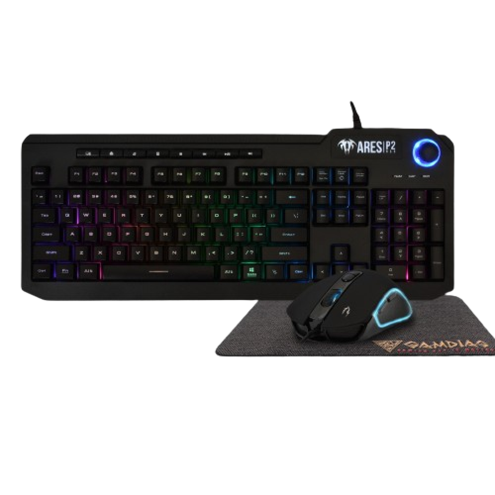 Gamdias Ares p2 RGB 3in1 Gaming Combo