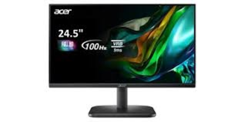 monitor  Acer 24.5" Super Comfort EK1 Monitor - EK251Q E (100Hz)